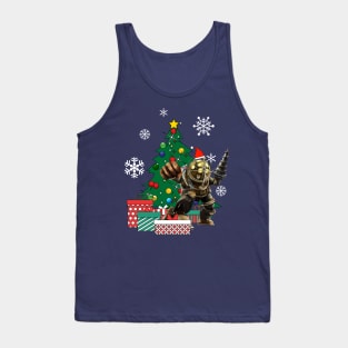 Big Daddy BioShock Around The Christmas Tree Tank Top